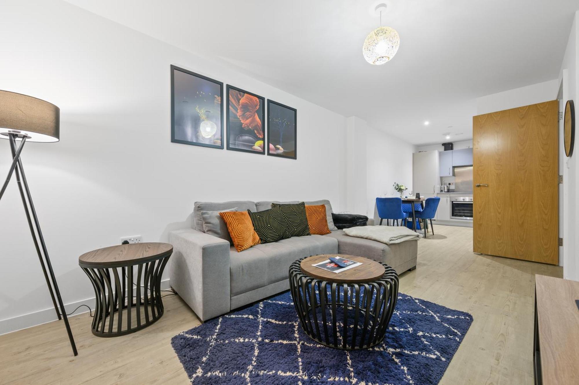 Stylish & Spacious Salford Quays One Bedroom High Floor Apartment With Balcony Μάντσεστερ Εξωτερικό φωτογραφία